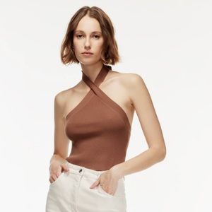 Aritzia Cayenne Halter Top
